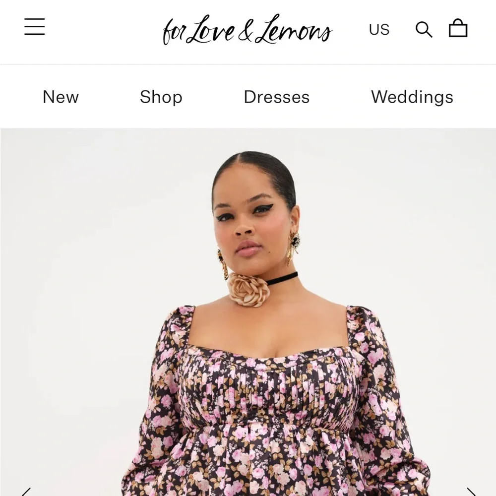 For Love and Lemons Kate Flower Earrings - Picture 9 of 12